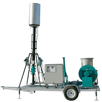 Portable Biogas Flare with Condensate Filter Separator and Blower