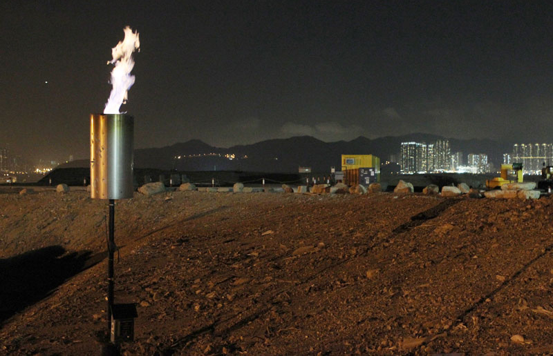 The Diminutive Stature of the Solar Spark Candlestick Flares Limits Visual Impact